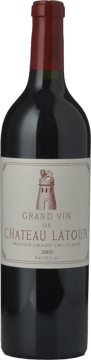 CHATEAU LATOUR 1er cru classe, Pauillac 2005 Bottle image number 0