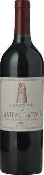 CHATEAU LATOUR 1er cru classe, Pauillac 2015 Bottle image number 0