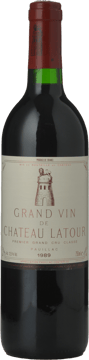 CHATEAU LATOUR 1er cru classe, Pauillac 1989 Bottle image number 0