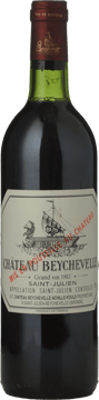 CHATEAU BEYCHEVELLE 4me cru classe, St-Julien 1982 Bottle image number 0