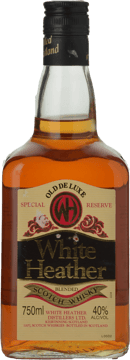 WHITE HEATHER Special Reserve 40% ABV, Scotland NV Bottle image number 0