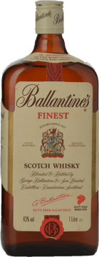 BALLANTINE'S Scotch Whisky 43% ABV, Scotland NV One Litre Bottle image number 0