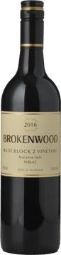 BROKENWOOD WINES Wade Block 2 Shiraz, McLaren Vale 2016 Bottle image number 0
