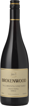 BROKENWOOD WINES Tallawanta Vineyard Shiraz, Hunter Valley 2017 Bottle image number 0