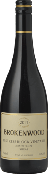 BROKENWOOD WINES Mistress Block Shiraz, Hunter Valley 2017 Bottle image number 0