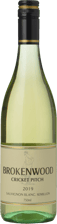 BROKENWOOD WINES Cricket Pitch Sauvignon Blanc Semillon, Multi Area Blend 2019 Bottle
