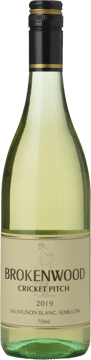 BROKENWOOD WINES Cricket Pitch Sauvignon Blanc Semillon, Multi Area Blend 2019 Bottle image number 0