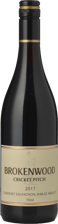 BROKENWOOD WINES Cricket Pitch Red Blend, Multi Area Blend 2017 Bottle