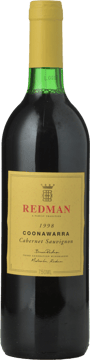 REDMAN Cabernet Sauvignon, Coonawarra 1998 Bottle image number 0