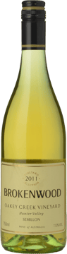 BROKENWOOD WINES Oakey Creek Vineyard Semillon, Hunter Valley 2011 Bottle image number 0