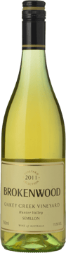BROKENWOOD WINES Oakey Creek Vineyard Semillon, Hunter Valley 2011 Bottle image number 0