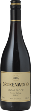 BROKENWOOD WINES Vegas Block Shiraz, Hunter Valley 2016 Bottle image number 0