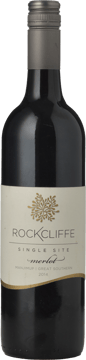 ROCKCLIFFE Single Site Merlot, Great Southern, Manjimup 2014 Bottle image number 0