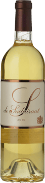 CHATEAU SUDUIRAUT S de Suduiraut, Bordeaux 2010 Bottle image number 0