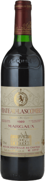 CHATEAU LASCOMBES 2me cru classe, Margaux 1989 Bottle image number 0
