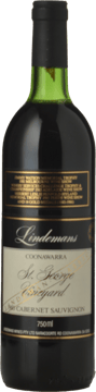 LINDEMANS St. George Vineyard Cabernet Sauvignon, Coonawarra 1980 Bottle image number 0
