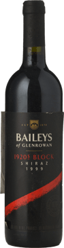 BAILEYS OF GLENROWAN 1920s Block Shiraz, Rutherglen 1999 Bottle image number 0
