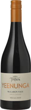HARDY'S Tintara Yeenunga Shiraz, McLaren Vale 2016 Bottle image number 0