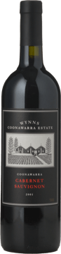 WYNNS COONAWARRA ESTATE Cabernet Sauvignon, Coonawarra 2001 Bottle image number 0