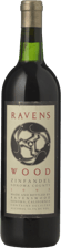 RAVENSWOOD VINEYARD Zinfandel, California 1995 Bottle