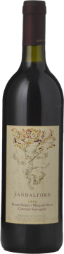 SANDALFORD Cabernet Sauvignon, Margaret River-Mount Barker 1996 Bottle image number 0