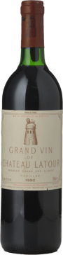 CHATEAU LATOUR 1er cru classe, Pauillac 1990 Bottle image number 0