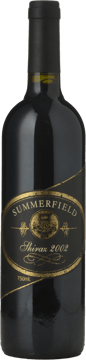 SUMMERFIELD WINES Shiraz, Pyrenees 2002 Bottle image number 0