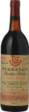 TYRRELL'S Dry Red, Hunter Valley 1983 Bottle image number 0