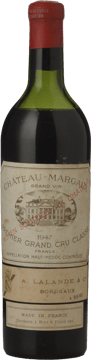 CHATEAU MARGAUX 1er cru classe, Margaux 1947 Bottle image number 0