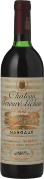 CHATEAU PRIEURE-LICHINE 4me cru classe, Margaux 1982 Bottle image number 0