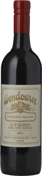 WENDOUREE Cabernet Malbec, Clare Valley 2011 Bottle image number 0