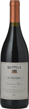 SEPPELT St Peters Great Western Vineyards Shiraz, Grampians 2002 Bottle image number 0