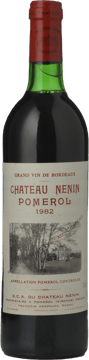 CHATEAU NENIN, Pomerol 1982 Bottle image number 0
