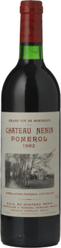CHATEAU NENIN, Pomerol 1982 Bottle image number 0