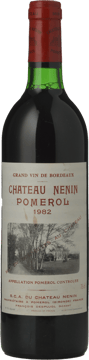 CHATEAU NENIN, Pomerol 1982 Bottle image number 0