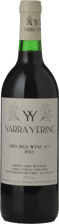 YARRA YERING Dry Red Wine No.1 Cabernets, Yarra Valley 1993 Bottle