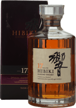 SUNTORY Hibiki 17 Year Old Japanese Whisky 43% ABV, Japan NV 700ml image number 0