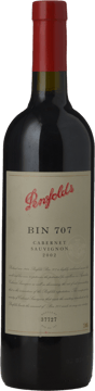 PENFOLDS Bin 707 Cabernet Sauvignon, South Australia 2002 Bottle image number 0