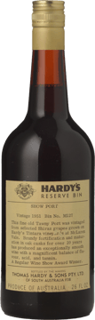 HARDY'S Reserve BIN M127 Show Tawny Port, McLaren Vale 1951 Bottle image number 0
