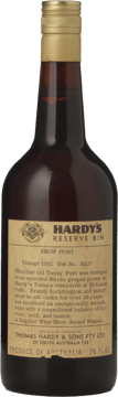 HARDY'S Reserve BIN M127 Show Tawny Port, McLaren Vale 1951 Bottle image number 0