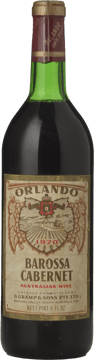 ORLANDO Cabernet Sauvignon, Barossa Valley 1970 Bottle image number 0
