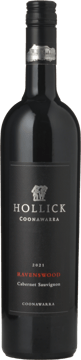 HOLLICK Ravenswood Cabernet Sauvignon, Coonawarra 2021 Bottle image number 0