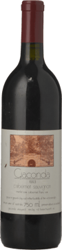 GIACONDA Cabernet Sauvignon, Beechworth 1993 Bottle image number 0