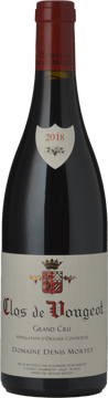 DOMAINE DENIS MORTET, Clos de Vougeot 2018 Bottle image number 0