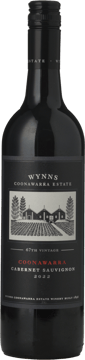 WYNNS COONAWARRA ESTATE Cabernet Sauvignon, Coonawarra 2022 Bottle image number 0
