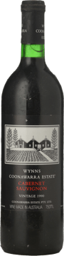 WYNNS COONAWARRA ESTATE Cabernet Sauvignon, Coonawarra 1990 Bottle image number 0