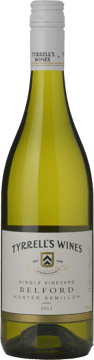 TYRRELL'S Belford Semillon, Hunter Valley 2015 Bottle image number 0
