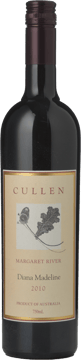 CULLEN WINES Diana Madeline Cabernet Merlot, Margaret River 2010 Bottle image number 0