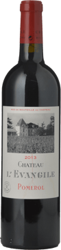 CHATEAU L'EVANGILE, Pomerol 2013 Bottle image number 0