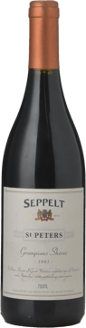 SEPPELT St Peters Great Western Vineyards Shiraz, Grampians 2002 Bottle image number 0